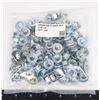 Image 1 : PACKAGE OF 100 SERRATED FLANGE NUTS 3/8"-16