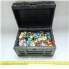 Image 1 : MEDIUM WOOD TRUNK FULL OF JEWELRY FOR WEAR