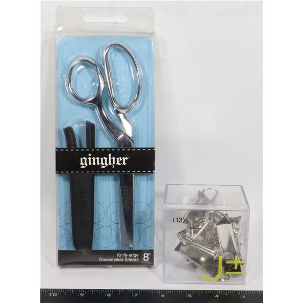 GINGHER KNIFE EDGE DRESSMAKER SHEARS