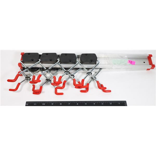 TWO WALL MOUNT STORAGE BARS