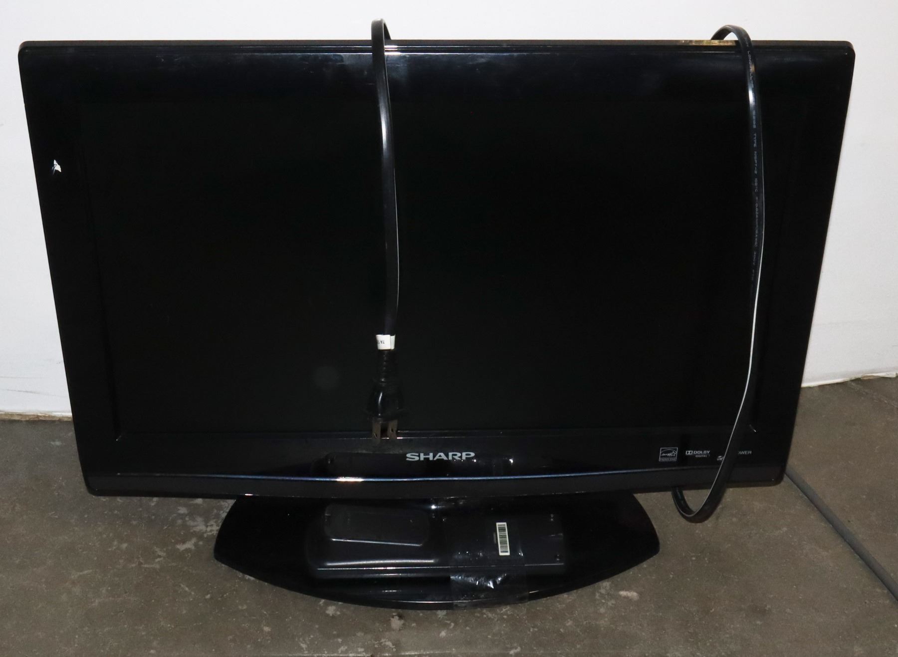 Sharp Inch 28 Tv 19 INCH SHARP TV AND REMOTE
