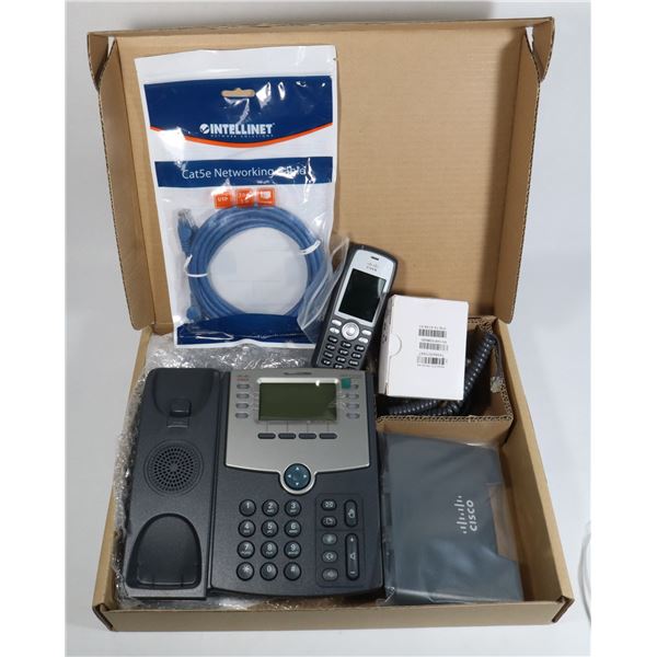 CISCO SPA508G VOIP PHONE WITH WIRELESS