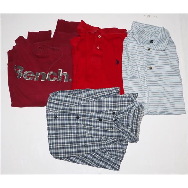 MENS SIZE LARGE CLOTHING LOT OF FOUR INCLUDING