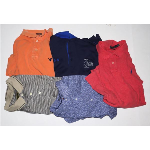MENS SIZE XXL LOT OF FIVE INCLUDING POLO RALPH