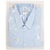Image 1 : BRAND NEW LIGHT BLUE MENS DRESS SHIRT SIZE 19