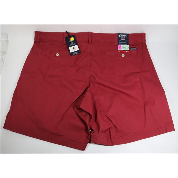 BRAND NEW CHAPS RED SHORTS SIZE 42