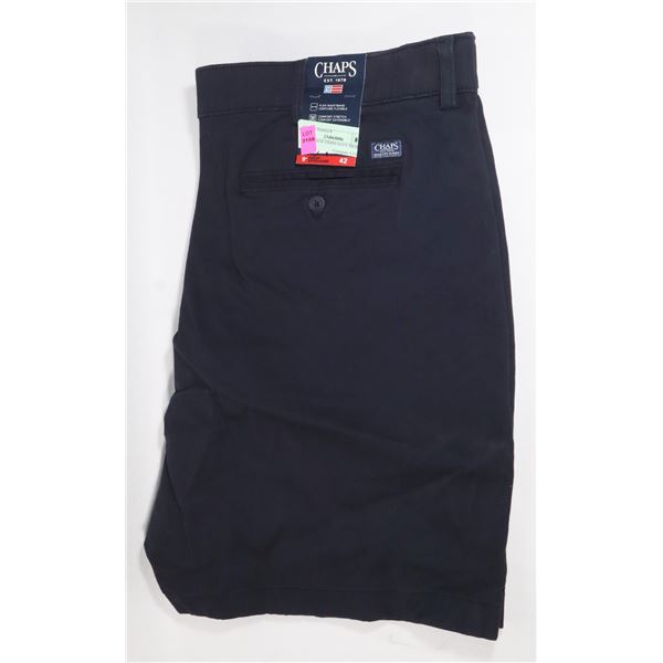 BRAND NEW CHAPS NAVY SHORTS SIZE 42