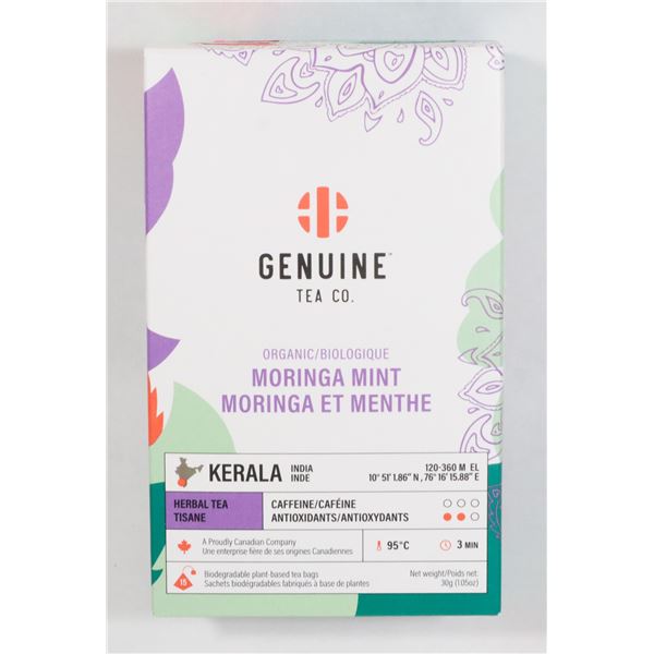 GENUINE TEA CO MORINGA MINT TEA