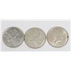 Image 1 : .75c FACE VALUE SILVER 1968 CANADA 25c COINS