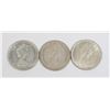 Image 2 : .75c FACE VALUE SILVER 1968 CANADA 25c COINS