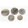 Image 2 : X5 VARIOUS RAILWAY CRUSHED CANADA COINS