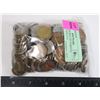 Image 1 : 2.5 POUNDS BAG OF VARIOUS WORLD COINS ETC.