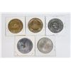 Image 2 : x5 VARIOUS VINTAGE LAS VEGAS ETC. CASINO TOKENS