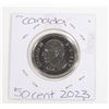 Image 2 : 1 COIN CANADA 2023 50 CENT COIN KING CHARLES