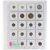 Image 1 : 20 COINS 4 COUNTRIES
