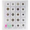 Image 1 : 20 COINS 12 COUNTRIES