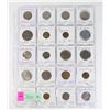 Image 1 : 20 COINS 9 COUNTRIES