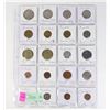 Image 1 : 20 COINS 8 COUNTRIES