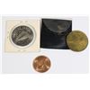 Image 2 : 1967 HALF PENNY AND TWO EDMONTON THEMED TOKENS