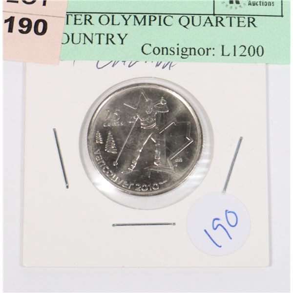 2010 WINTER OLYMPIC QUARTER CROSS COUNTRY