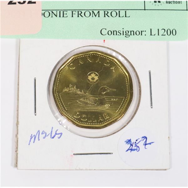 2021 LOONIE FROM ROLL