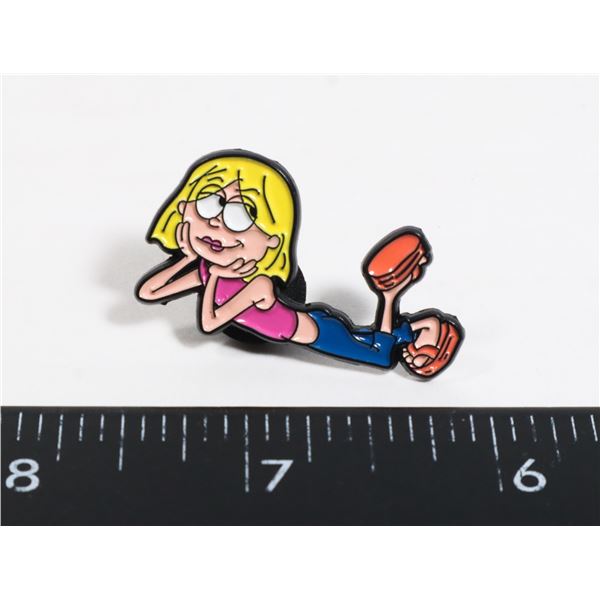 NEW LIZZIE MCGUIRE THEME CARTOON LIZZIE LAYING