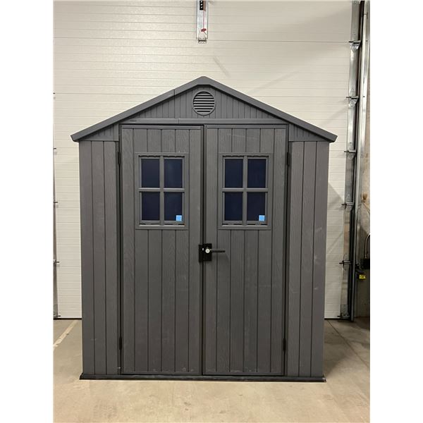 Keter Darwin 6x4' Resin Outdoor Shed fully Assembled