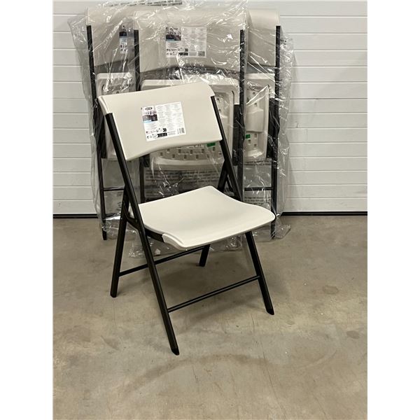 4 Lifetime Folding Chairs - see all photos