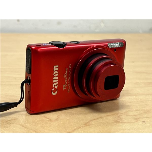 Canon Power Shot Elph 300 HS Digital Camera 12.1 Mega pixels & Accessories as pictured