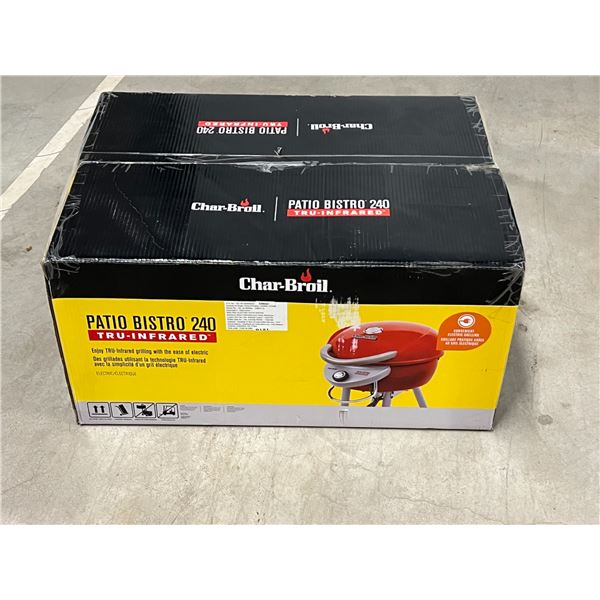 Char-Broil Tru-Infrared Patio Bistro 240 Grill - looks new/sealed - see all photos