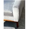 Image 11 : 2 Mid Century Arm Chairs & One Ottoman