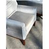Image 13 : 2 Mid Century Arm Chairs & One Ottoman