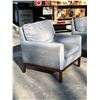 Image 3 : 2 Mid Century Arm Chairs & One Ottoman