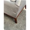 Image 8 : 2 Mid Century Arm Chairs & One Ottoman