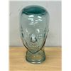 Image 1 : Heavy Thick Glass Mannequin Head Display - Approx: 11"T