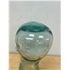 Image 6 : Heavy Thick Glass Mannequin Head Display - Approx: 11"T