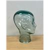 Image 7 : Heavy Thick Glass Mannequin Head Display - Approx: 11"T
