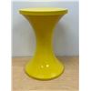 Image 2 : Nice Modern Plastic Stool / Plant Stand - 2 piece approx: 12"W 17.5"T