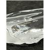 Image 8 : Signed Mats Jonasson Polar Bear Art Glass Paperweight - Approx: 6"W 3.75"T