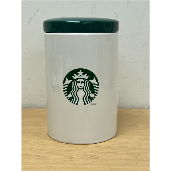 Starbucks Ceramic Storage Canister with Lid - Approx: 9.5"T 6.25"W