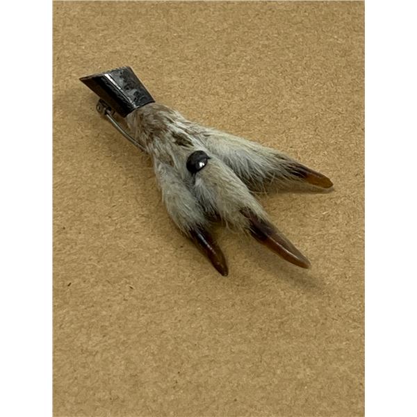 Vintage Grouse Claw Pin / Scottish Kilt Pin / Good Luck Pin - 3.25" - see all photos