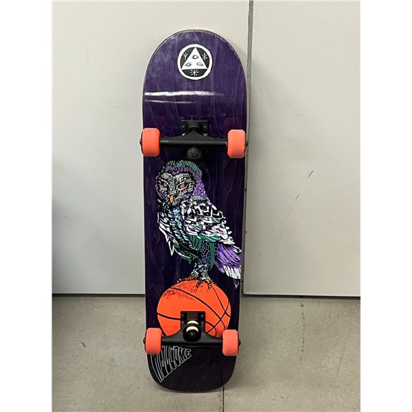 Complete Welcome Skateboards Hooter Scooter - nice, light use 31"