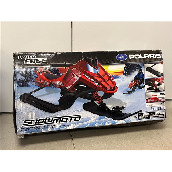 Outer Edge Polaris Snowmoto Sled - Looks new in box - see all photos
