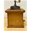 Image 3 : Vintage KYM Wooden Hand Crank Coffee Grinder - Approx: 4.75"