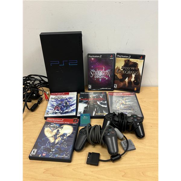 Sony PlayStation 2 PS2 with Games & Accessories - see all photos for details - not tested