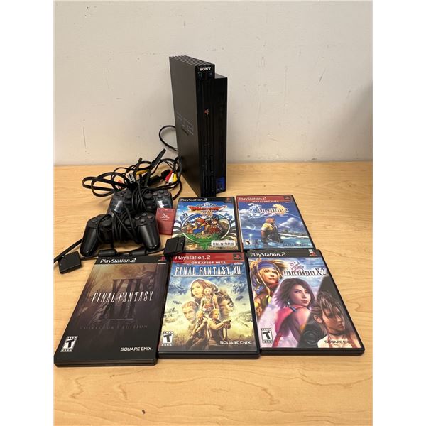 Sony PlayStation 2 PS2 with Games & Accessories - see all photos for details - not tested