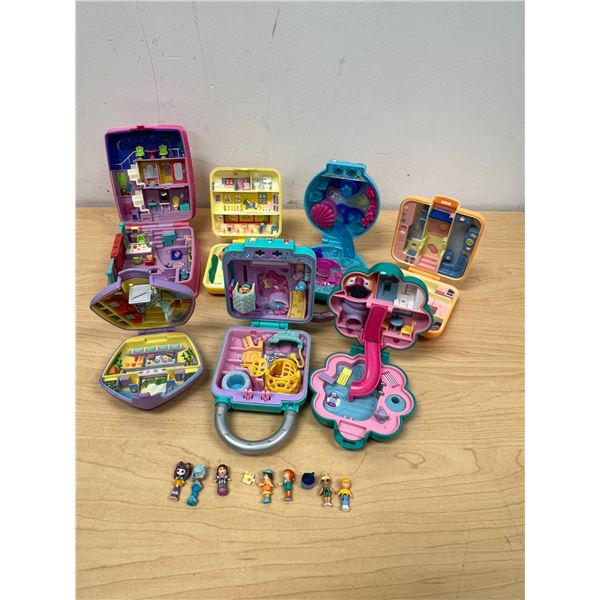 Lot of Polly Pocket Toys & Figures - see all photos for details