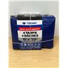 Image 1 : 4 Heavy Duty 8x10' Tarps