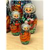 Image 3 : Unusual Large Matryoshka Nesting Doll set - very nice overall