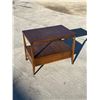 Image 3 : Mid Century Side Table with Drawer and lower Shelf - Approx: 30x20" & 23.5"T